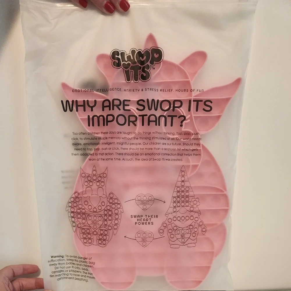 Brand New Swop Its Flara the Dragon Jumbo Pop it Toy